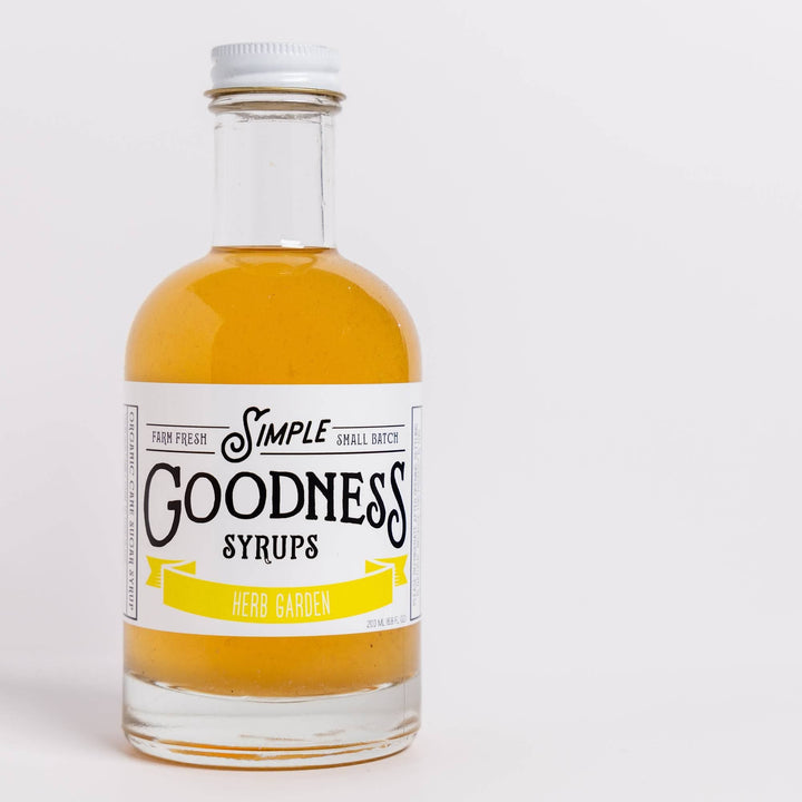 Simple Goodness Sisters Home Herb Garden Syrup