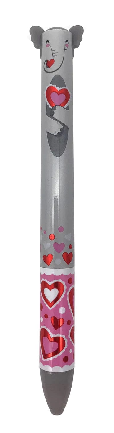 Snifty Pen Elephant Valentine - Two Click Color Pens | SNIFTY