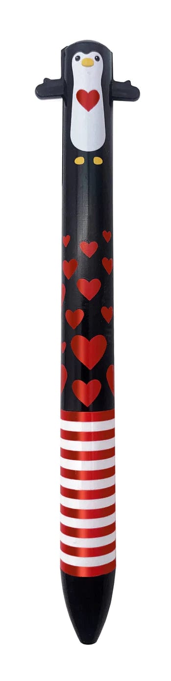 Snifty Pen Penguin Valentine - Two Click Color Pens | SNIFTY