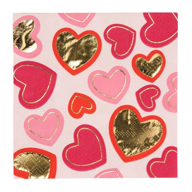 Sophistiplate Party Supplies Cocktail Napkin Love Notes/20pkg