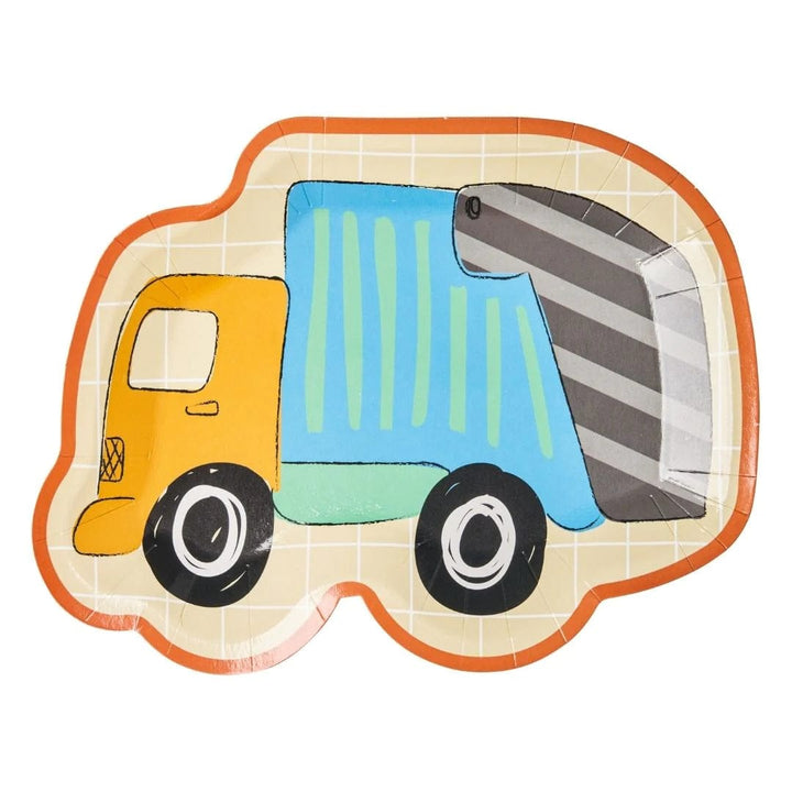 Sophistiplate Plate Truck Die Cut Salad Plate Dig It