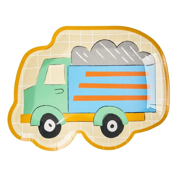 Sophistiplate Plate Truck Die Cut Salad Plate Dig It