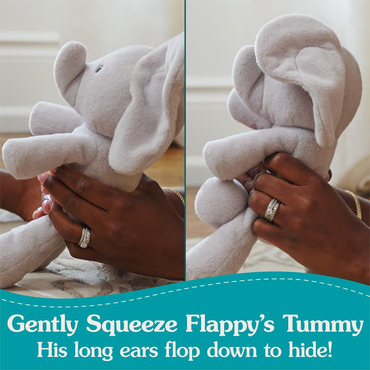 Spin Master Plush Peek-a-Boo Flappy the Elephant, 7" | GUND