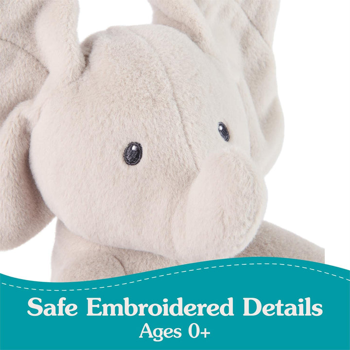 Spin Master Plush Peek-a-Boo Flappy the Elephant, 7" | GUND
