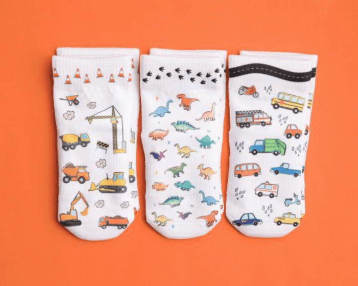 Squid Socks Socks 0-6M Squid Socks Cohen Collection - 3 Pack Socks