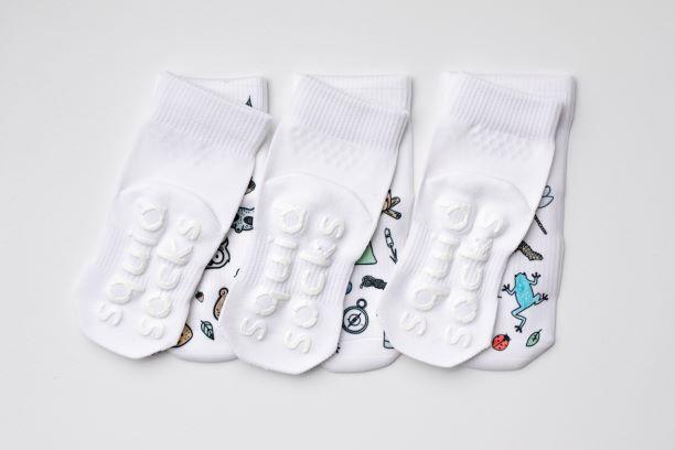 Squid Socks Socks Squid Socks Camping Collection - 3 Pack Socks