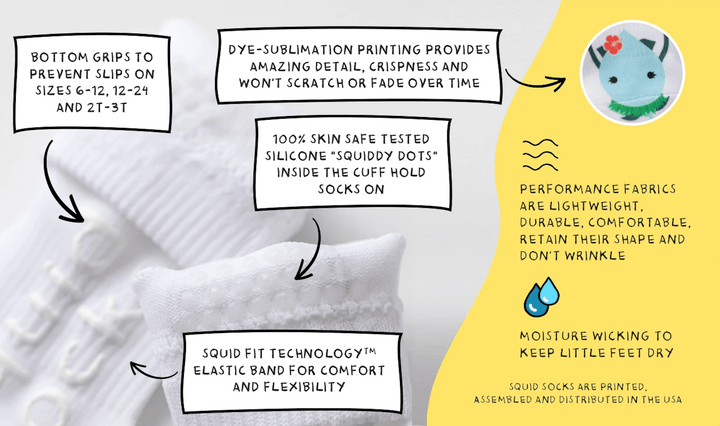 Squid Socks Socks Squid Socks Cohen Collection - 3 Pack Socks