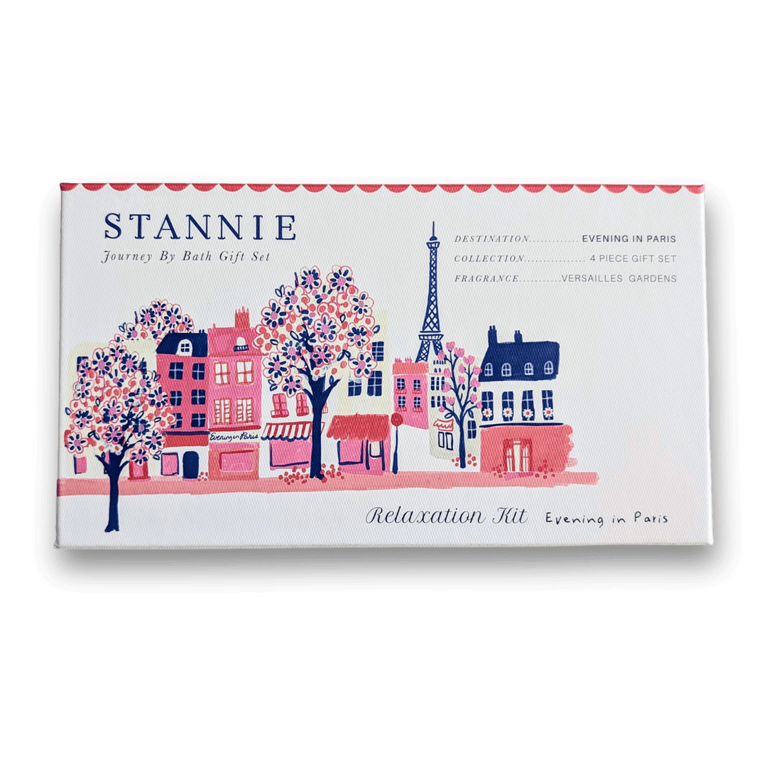 Stannie & Lloyd Bath & Body Journey by Bath - Relaxation Kit - Paris