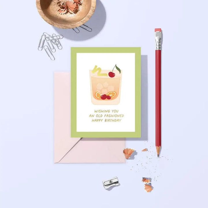 Sublime & Co. Card Old Fashioned Cocktail Birthday Card