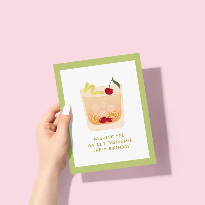 Sublime & Co. Card Old Fashioned Cocktail Birthday Card