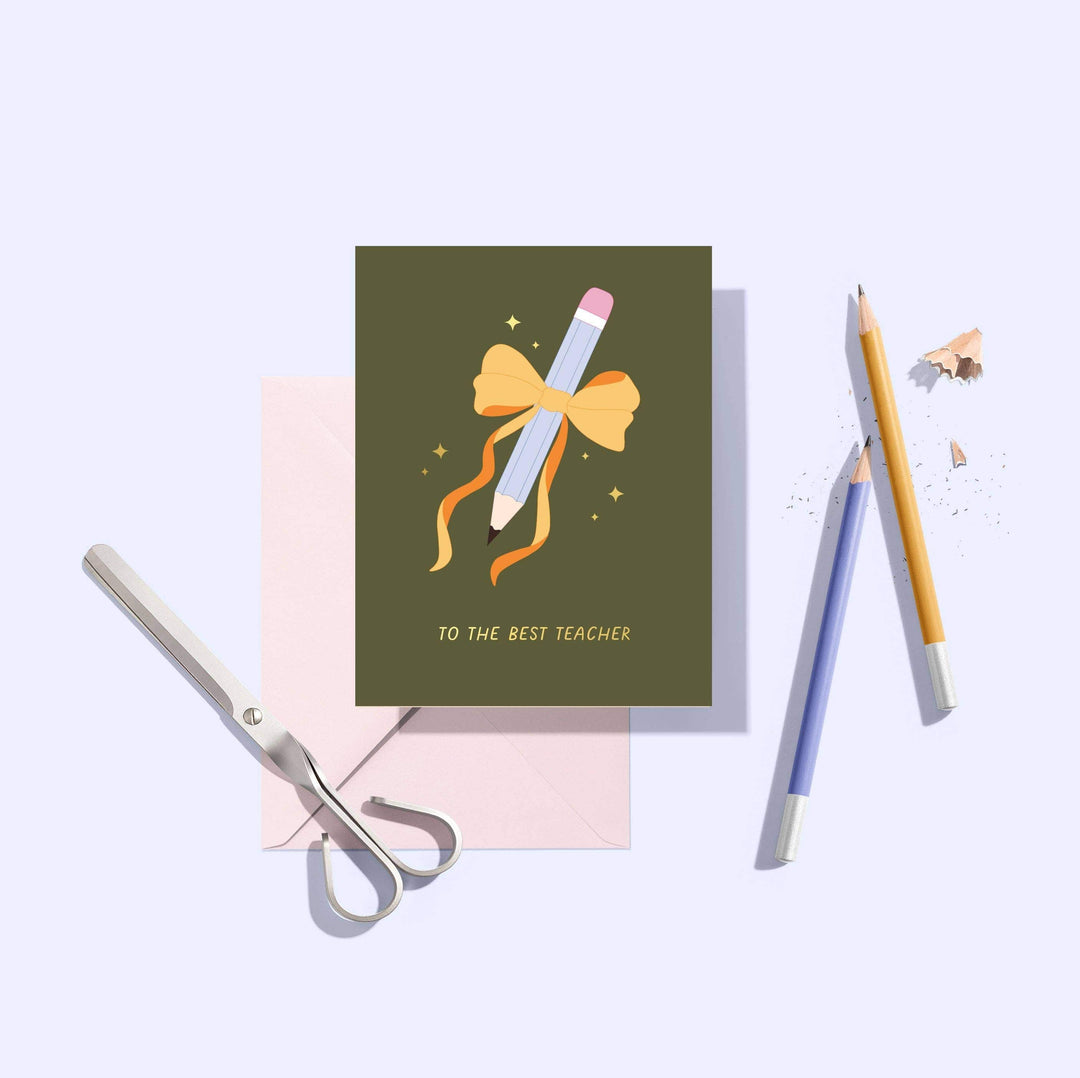 Sublime & Co. Cards Teacher Cards To The Best Teacher Teacher Appreciation Card