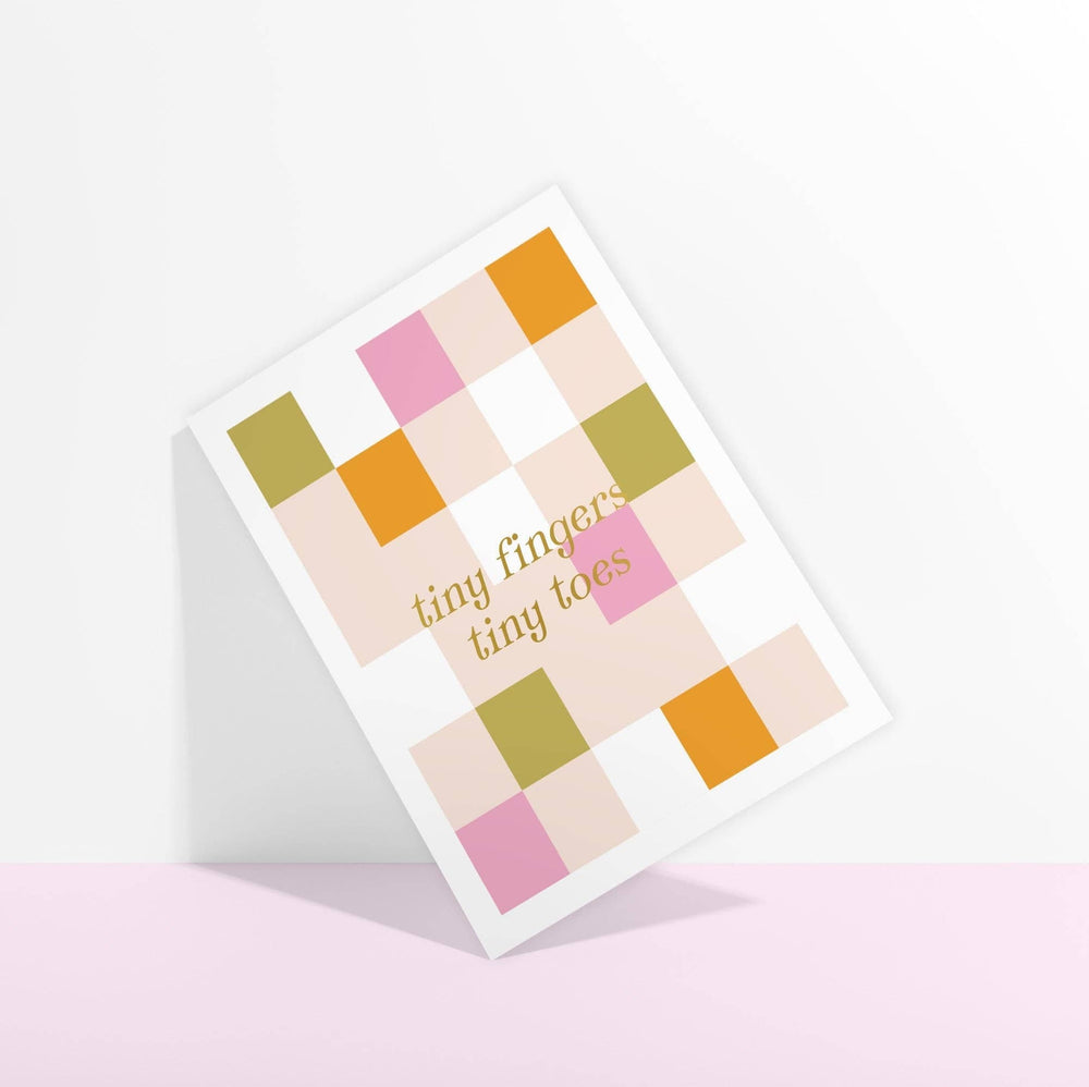 Sublime & Co. Cards Tiny Fingers Tiny Toes Congrats Baby Card