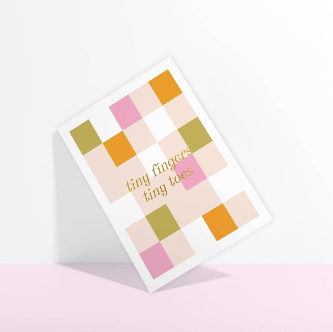 Sublime & Co. Cards Tiny Fingers Tiny Toes Congrats Baby Card