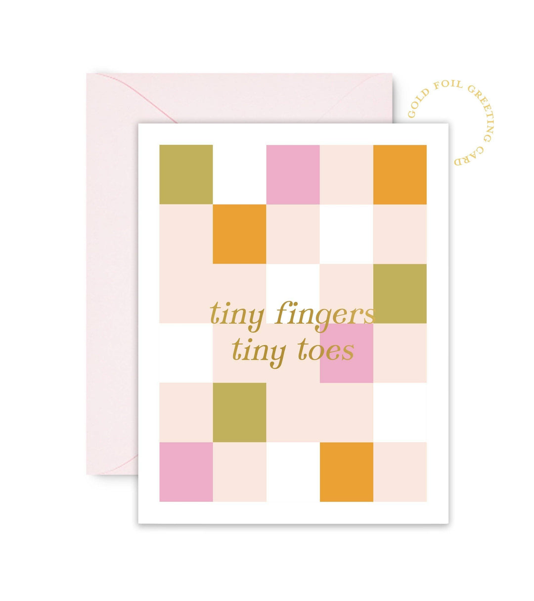 Sublime & Co. Cards Tiny Fingers Tiny Toes Congrats Baby Card