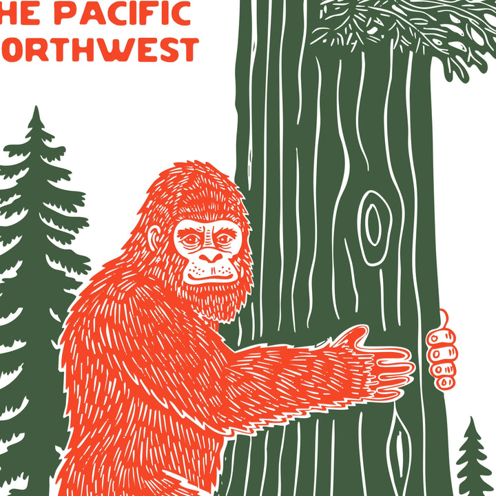 Sweet Bippy Press Cards Hugs from Bigfoot