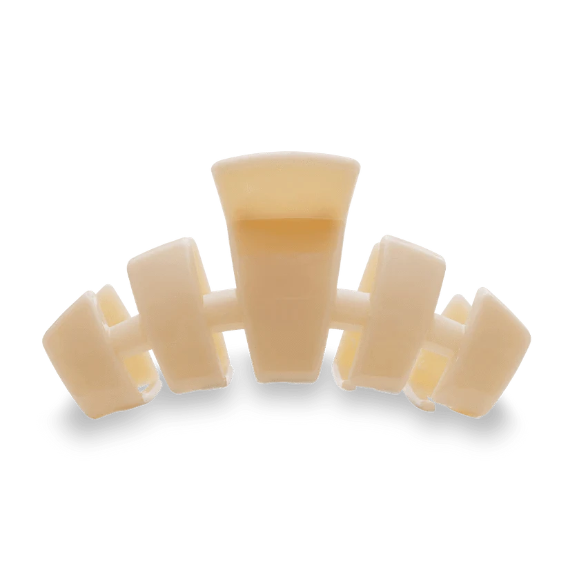 Teleties Fashion Classic Almond Beige Teleties Large Claw Hair Clip