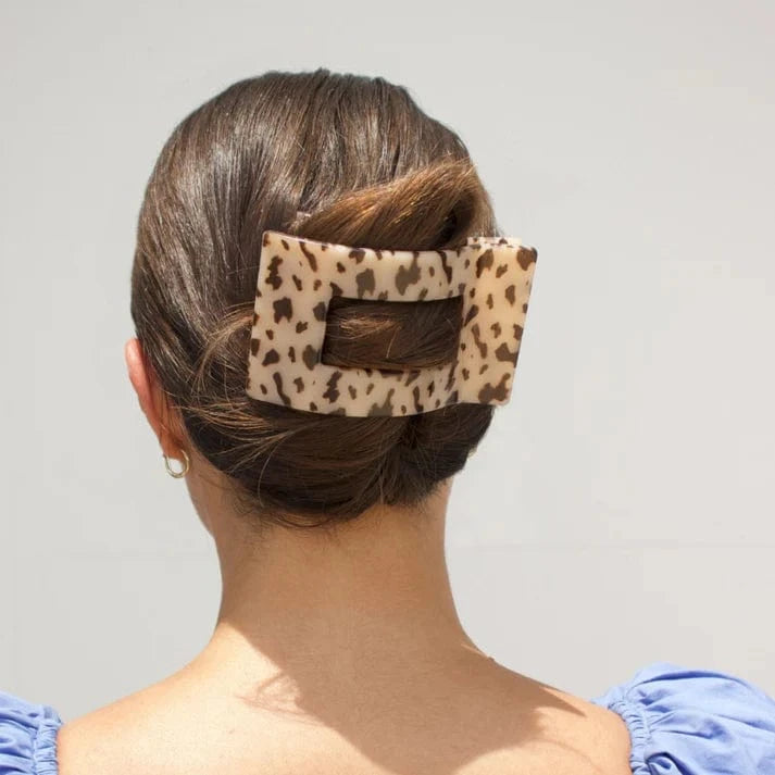 Teleties Fashion Large Flat Rectangle Hair Clips