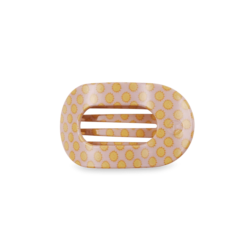 Teleties Fashion Sunny Days Ahead Teleties Small Flat Round Hair Clips