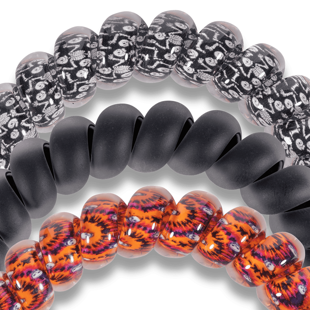 TELETIES Fashion Teleties Spiral Hair Coil | Large | Boo to You