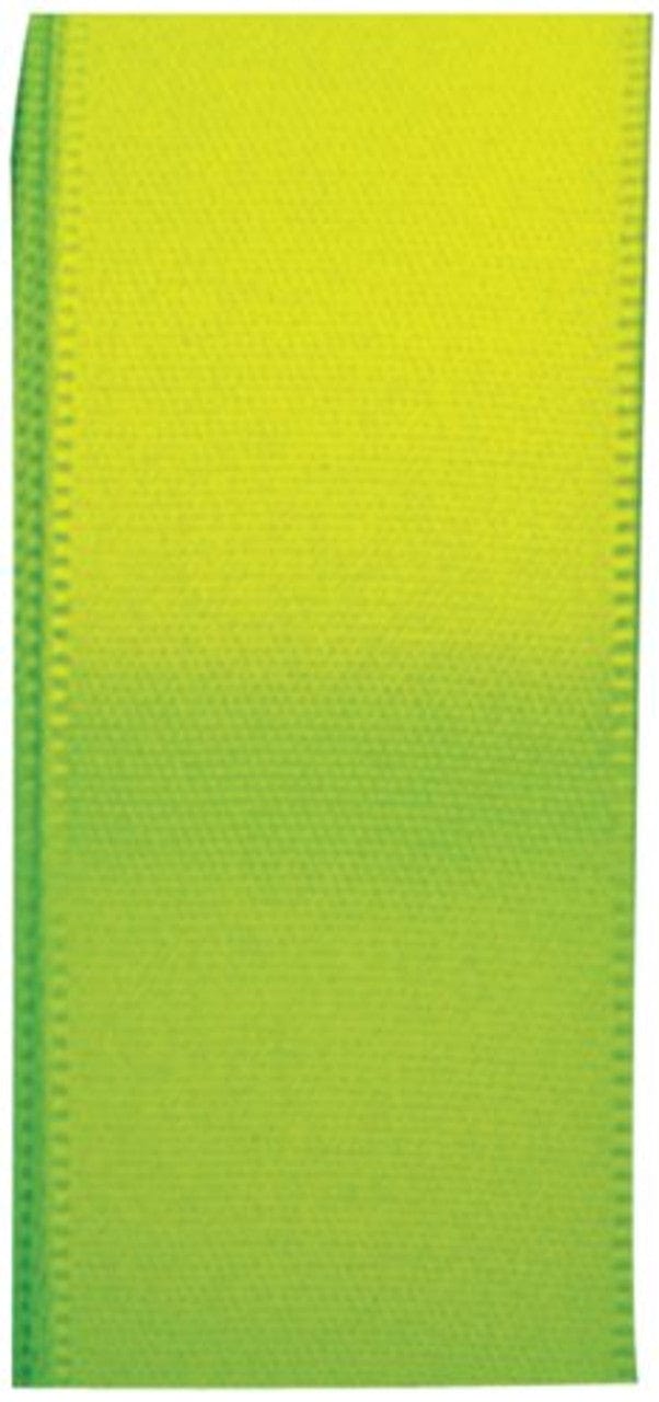 The Gift Wrap Company Ribbon Lime Luxury Satin Ribbon
