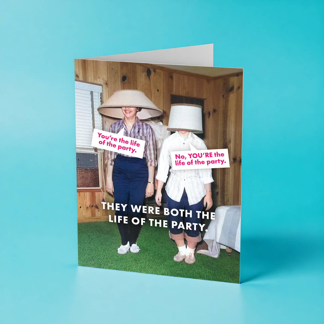 The Raccoon Society Cards Life Of The Party - Celebration Card