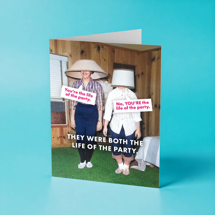 The Raccoon Society Cards Life Of The Party - Celebration Card