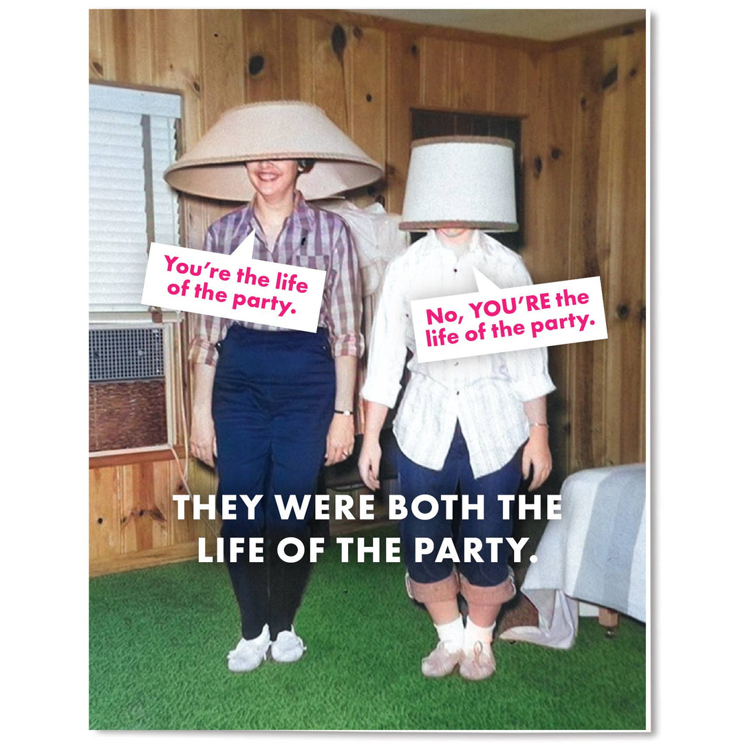 The Raccoon Society Cards Life Of The Party - Celebration Card