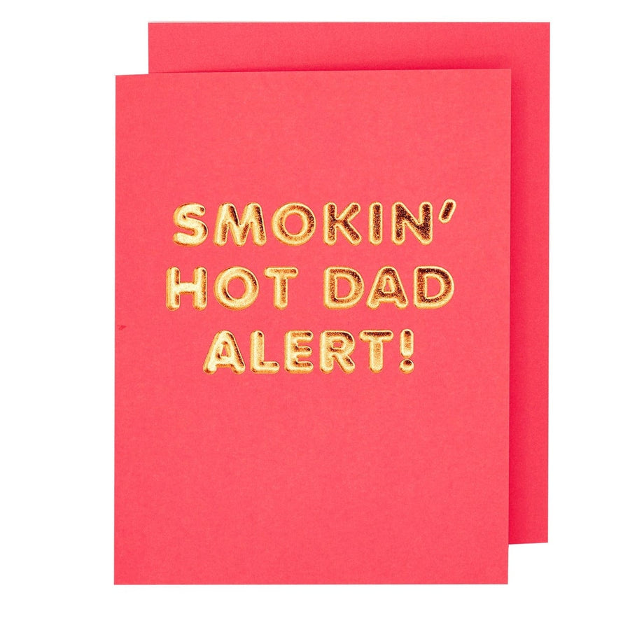 The Social Type Card Smokin' Hot Dad Card