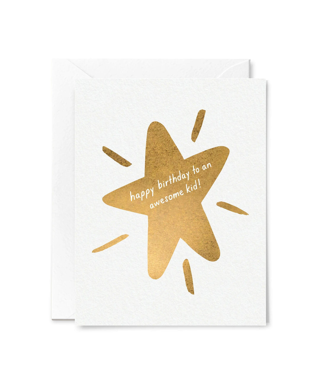 Tiny Hooray Card Awesome Kid Birthday Card