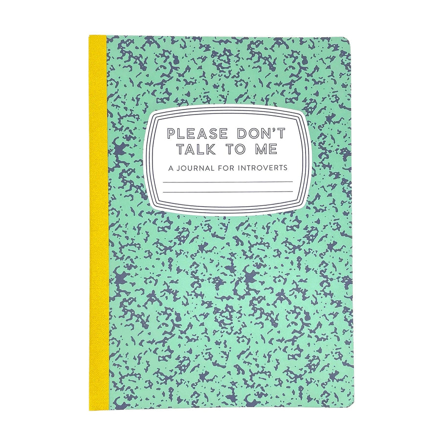 Tiny Hooray Journal Please Don't Talk to Me: A Journal for Introverts