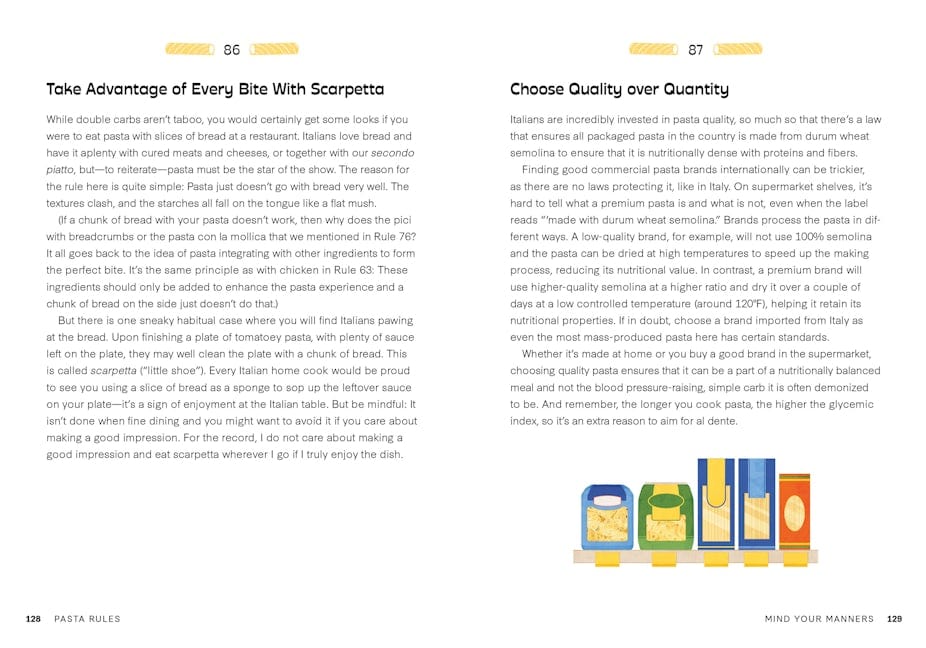 Union Square & Co Book Pasta Rules