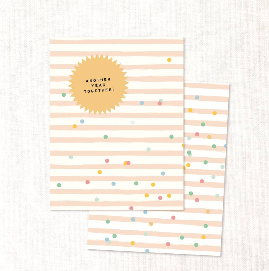 Urbanic Goods Cards Another year together! card
