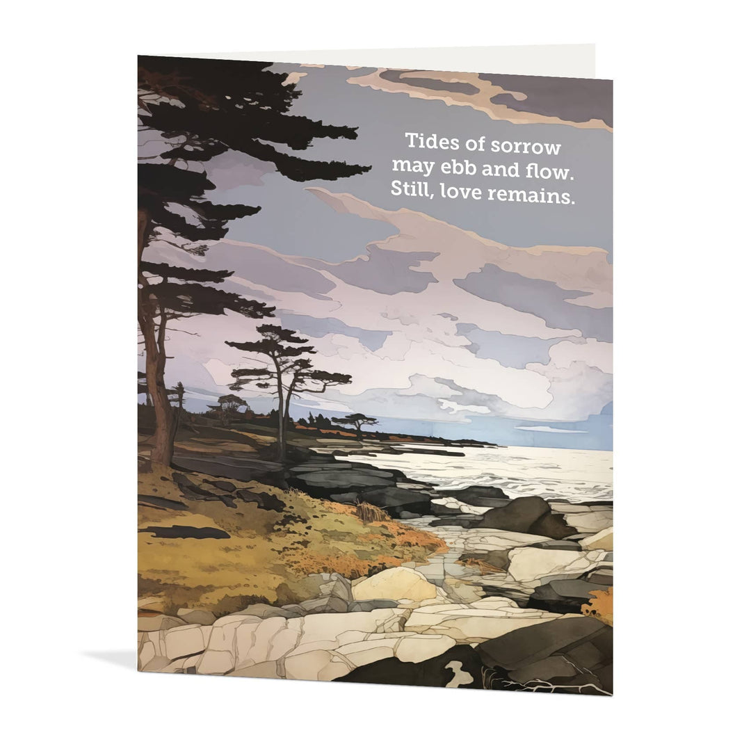Waterknot Cards Tides Sympathy Card