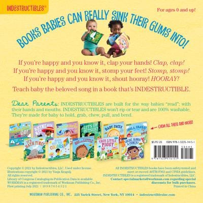 Workman Publishing Board Book Indestructibles: Happy and You Know It!