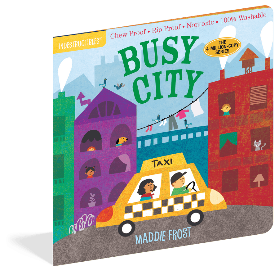 Workman Publishing Books Indestructibles: Busy City