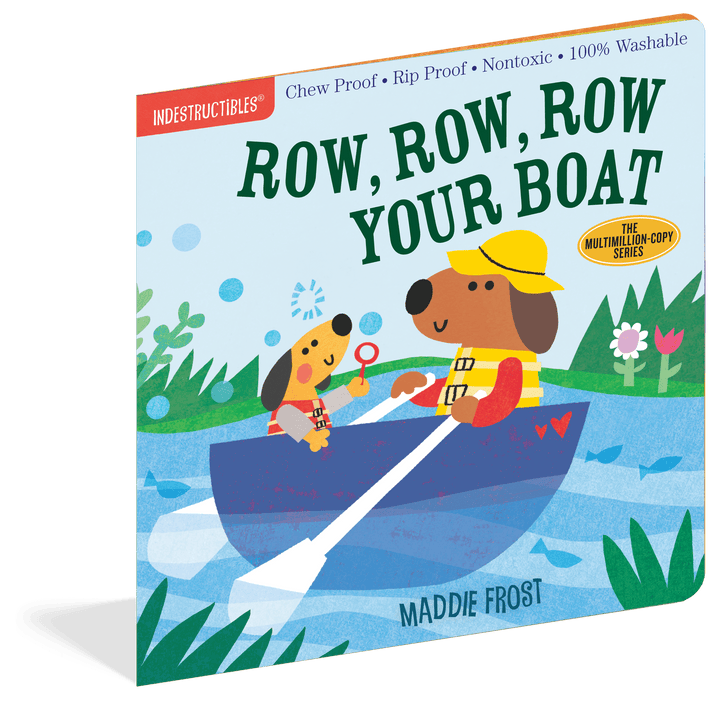 Workman Publishing Books Indestructibles: Row, Row, Row Your Boat