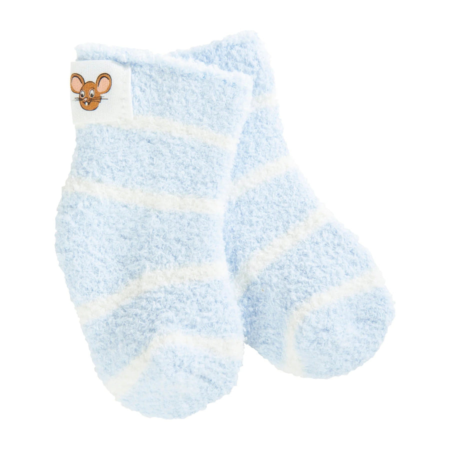 World's Softest Socks Baby & Toddler Socks & Tights Snug Infant Cozy Crew - Oxford Stripe
