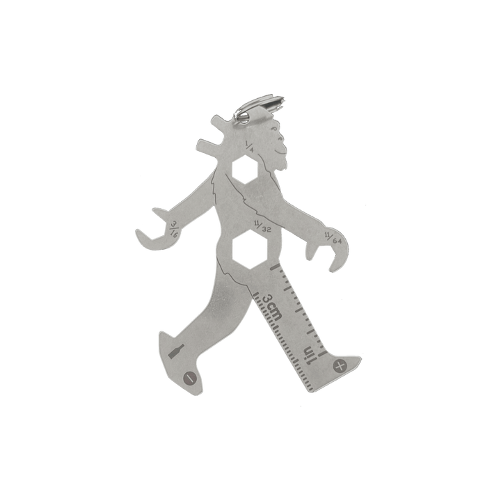 Zootility Tool Bigfoot 11-in-1 Keychain Multi-Tool