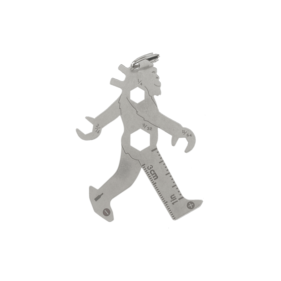 Zootility Tool Bigfoot 11-in-1 Keychain Multi-Tool