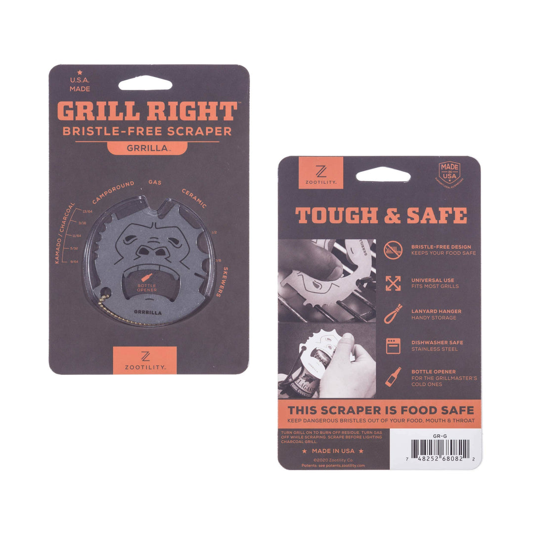 Zootility Tool Grrilla Grill Cleaner