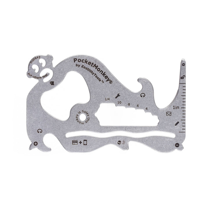 Zootility Tool PocketMonkey 12-in-1 Card Multi-Tool