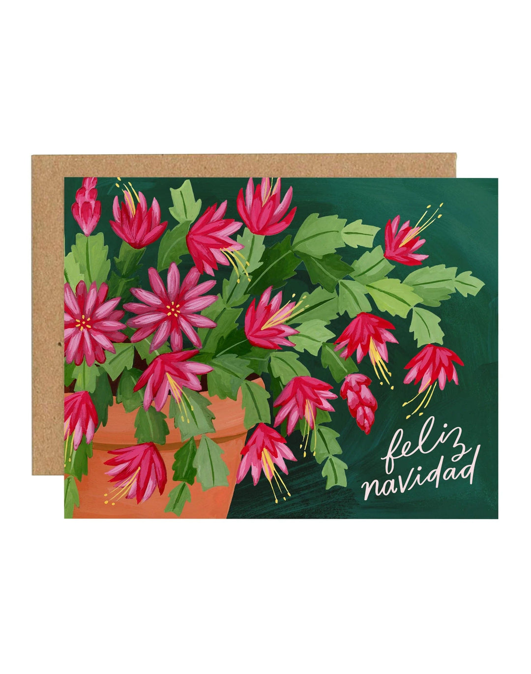 1Canoe2 Card Christmas Cactus Card