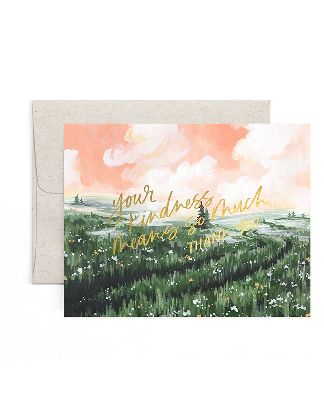 1Canoe2 Card Mystic Plains Thank You Card