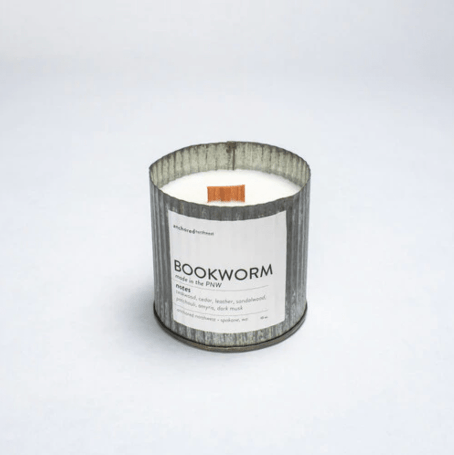 Anchored Northwest Candle Bookworm Candle