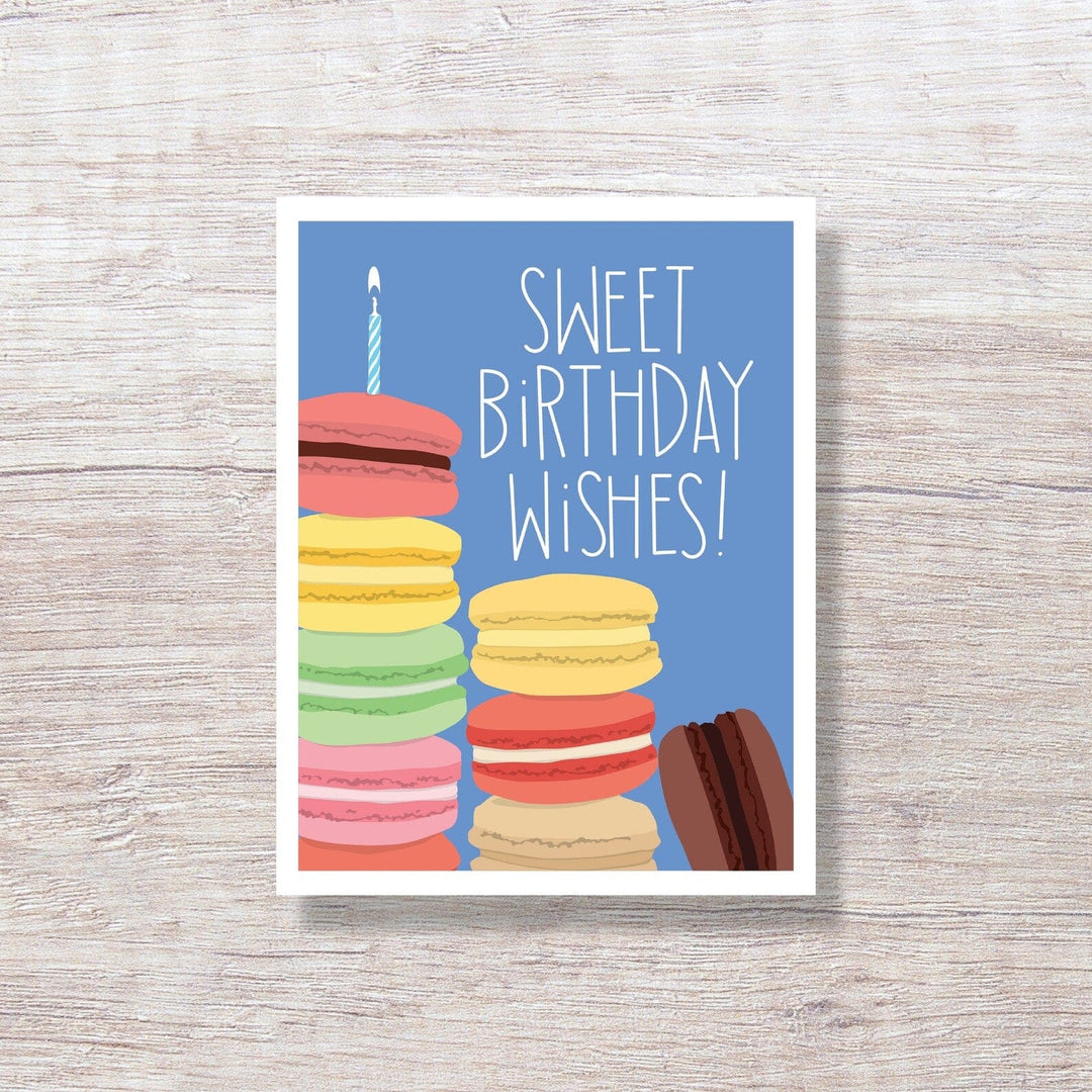 Apartment 2 Cards Card Macaron Birthday Card
