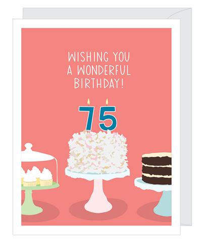 Apartment 2 Cards Card Number 75 Birthday Card