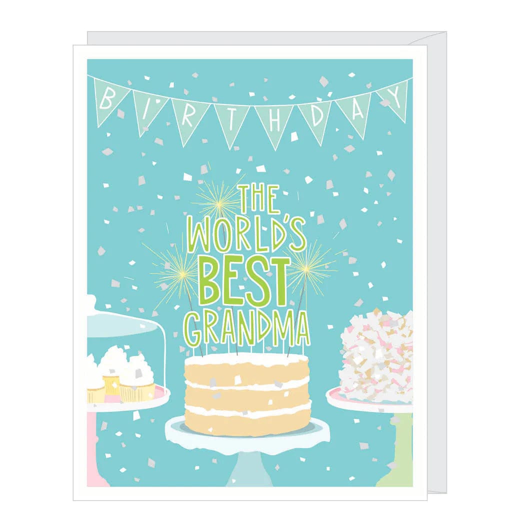 Apartment 2 Cards Card World's Best Grandma Birthday Card