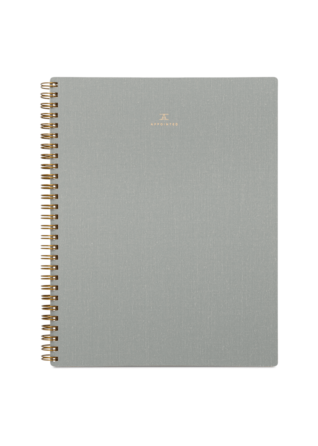 Appointed Notebook Dove Gray Appointed The Notebook - Lined