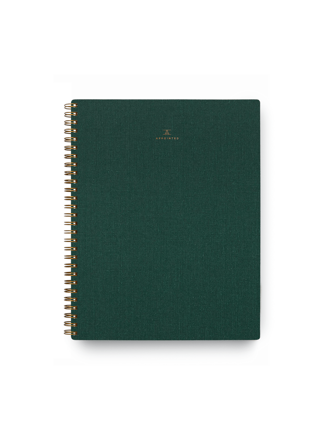 Appointed Notebook Hunter Green Appointed The Notebook - Lined