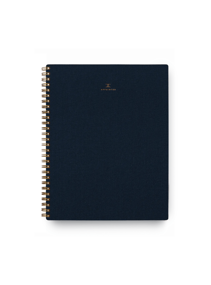 Appointed Notebook Oxford Blue Appointed The Notebook - Lined
